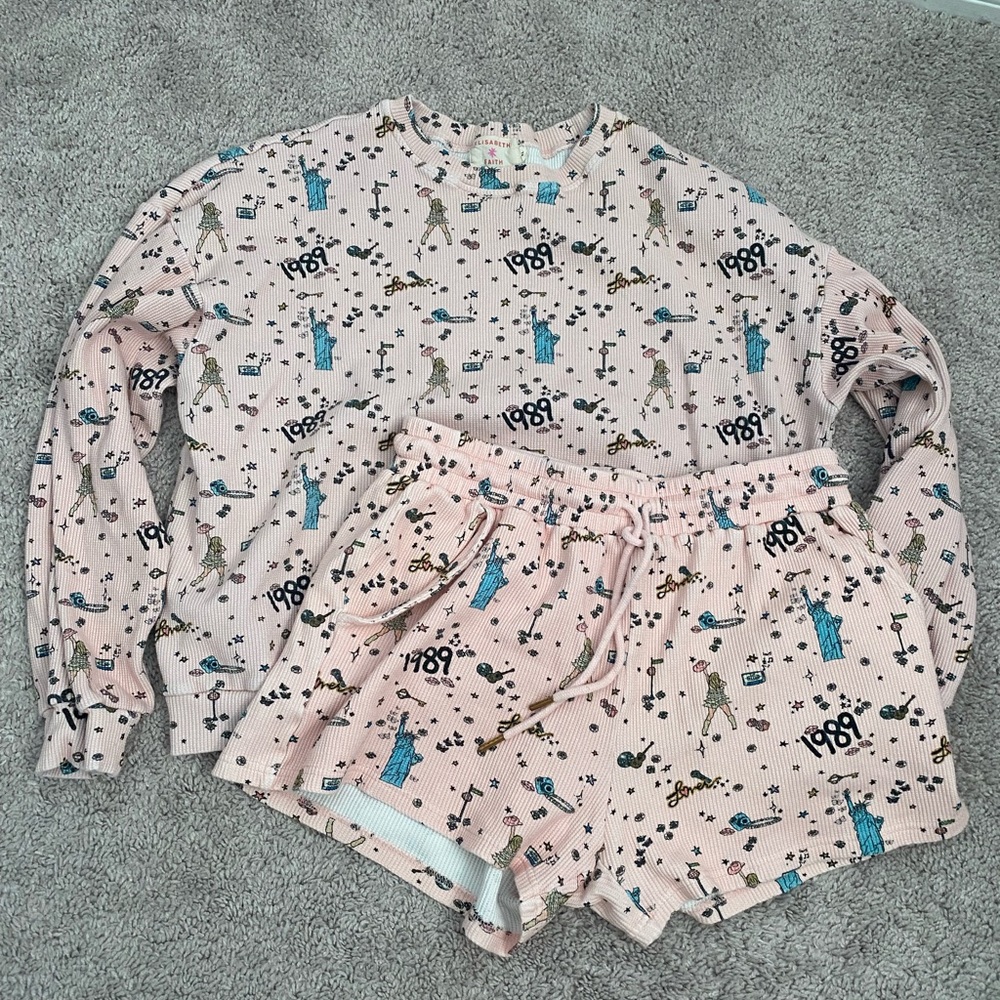 Elisabeth and Faith Swiftie Pajamas